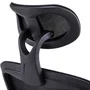 Woxter Silla Gaming Ergonómica Ergo Negro con Reposacabezas Ajustable y Reposabrazos Abatibles, Malla Transpirable - GM26-107